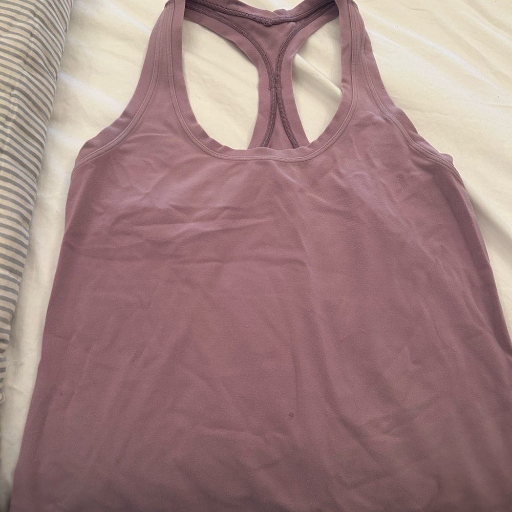 lululemon athletica Mauve Racerback Tank Top
